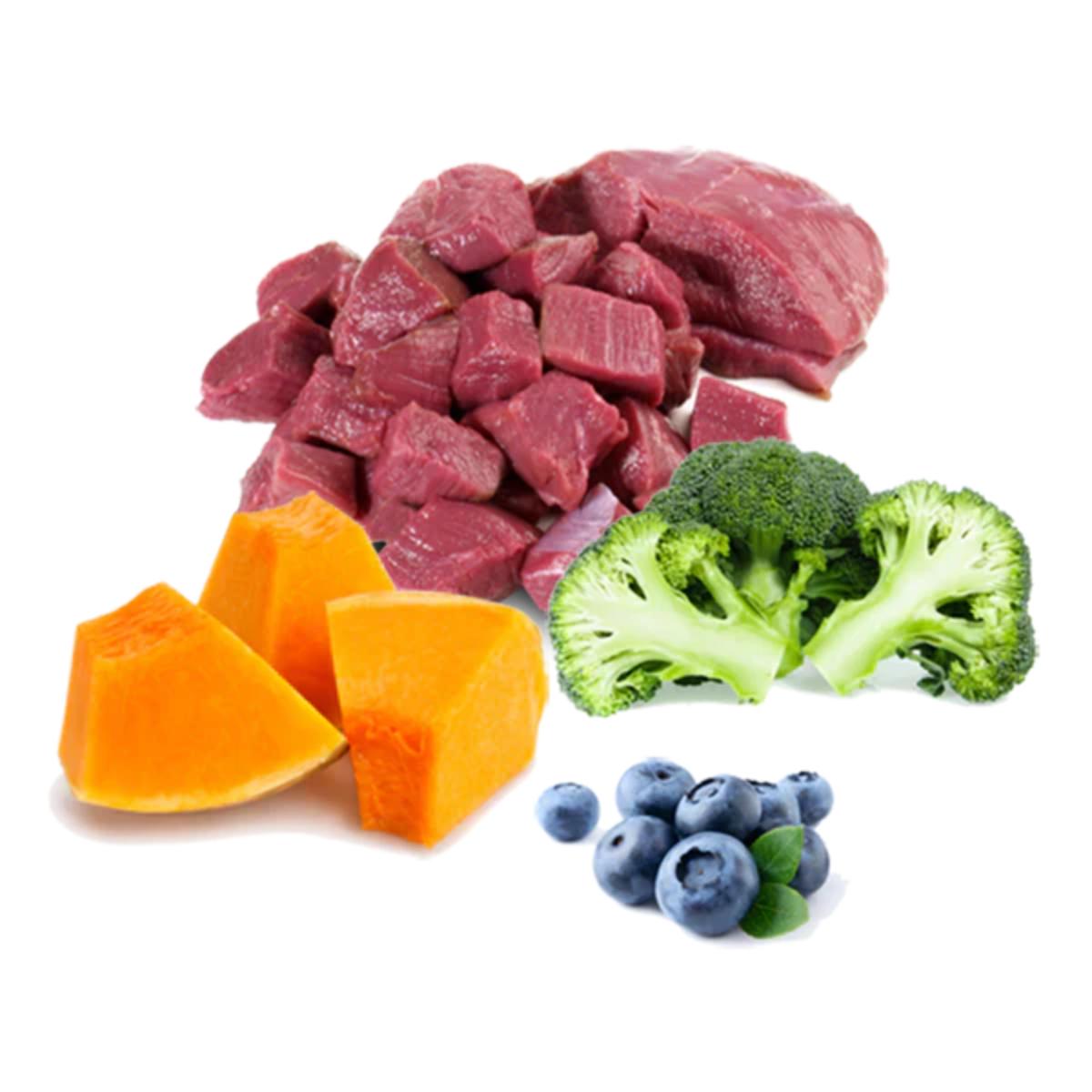 Nourriture humide Barf pour chiens Ambrosia de cerf Puromenu 400 g