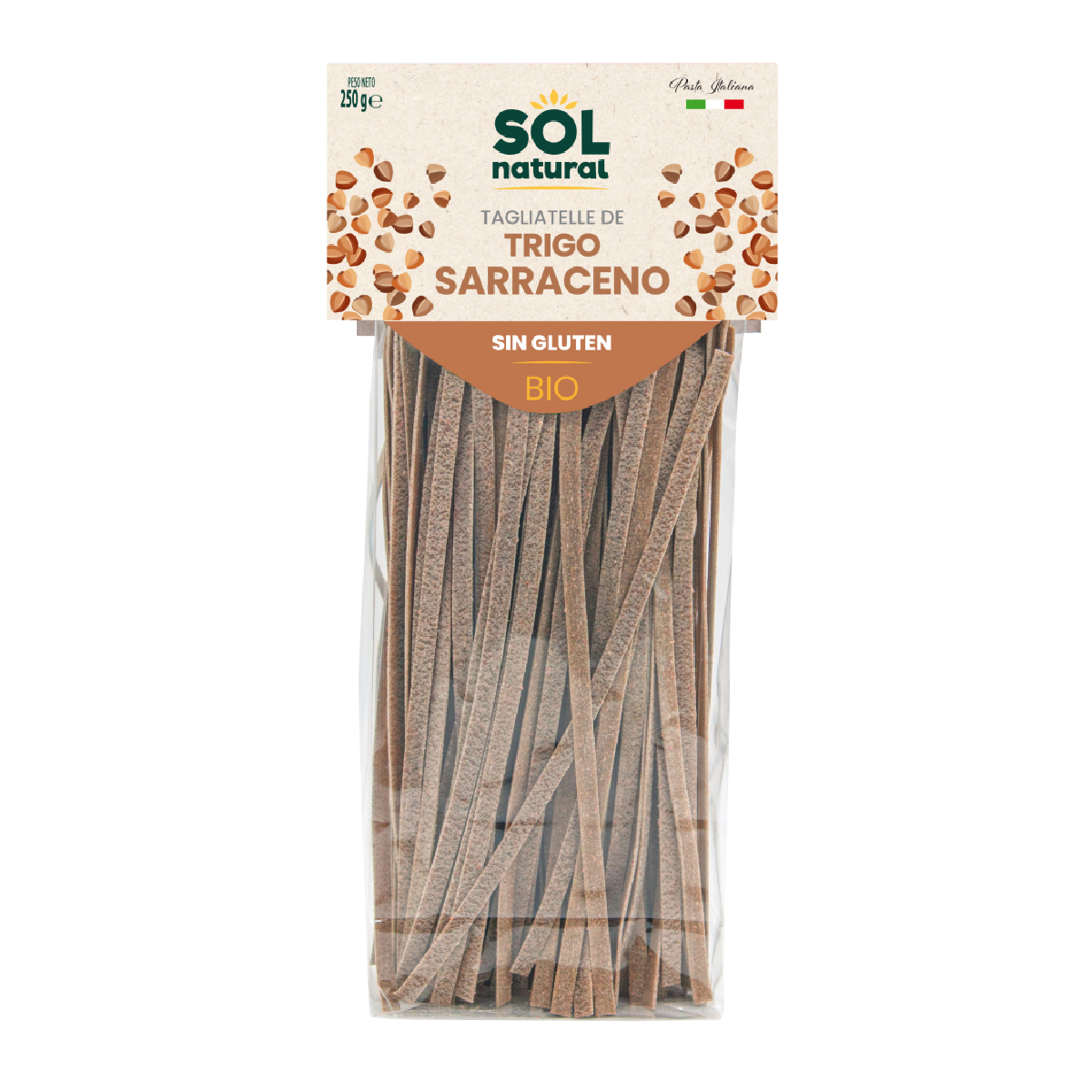 Gluten-free buckwheat tagliatelle 250 g BIO