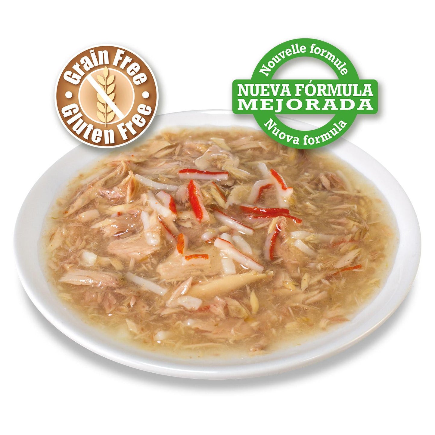 Tuńczyk biały i krab w sosie Arquivet 80 g Mokra karma dla kotów