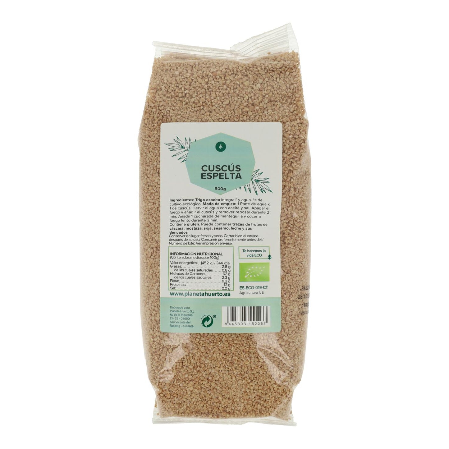 Dinkel-Couscous ECO Planeta Huerto 500 g