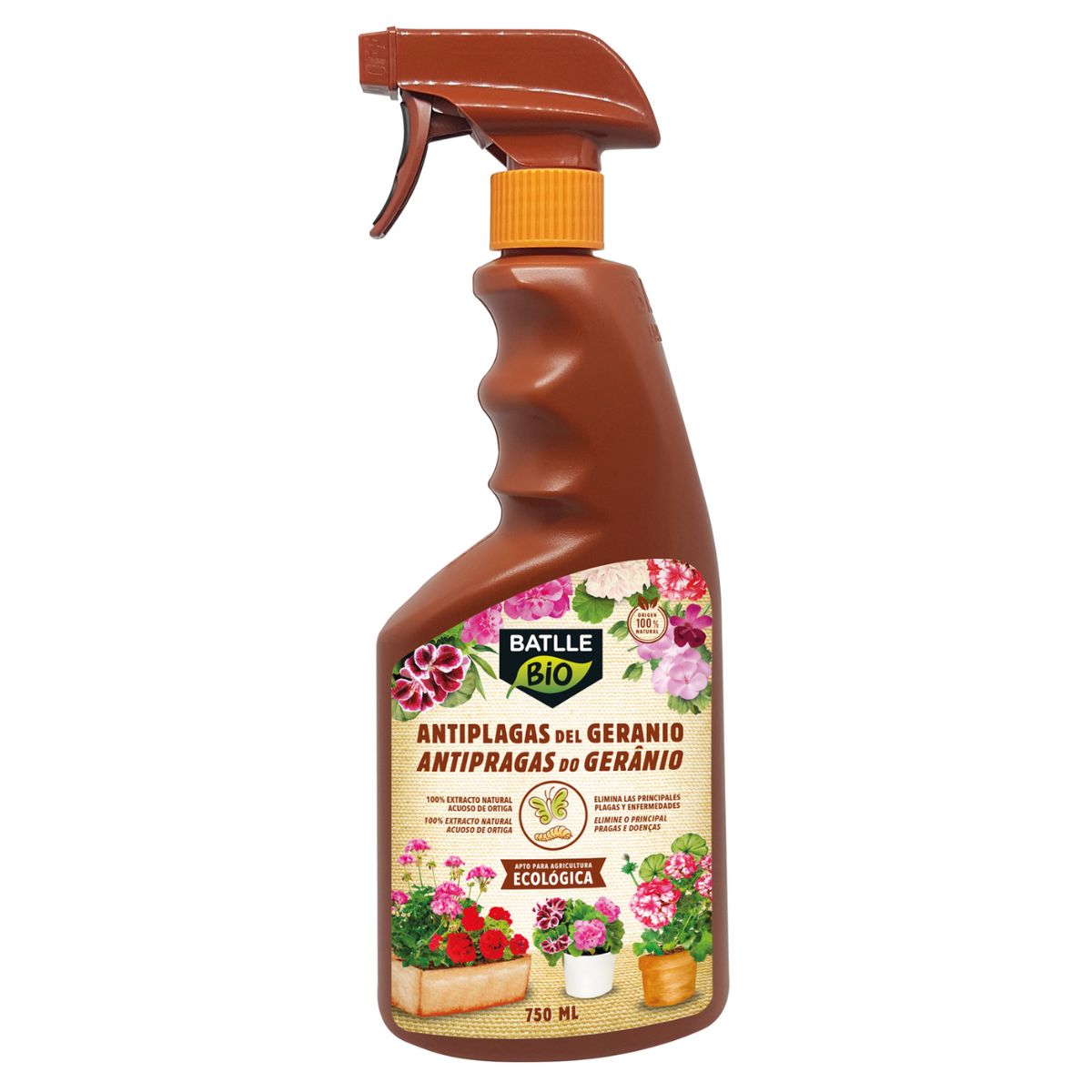 Anti-parasitaire géranium ECO prêt à l'emploi 750 ml Batlle Bio
