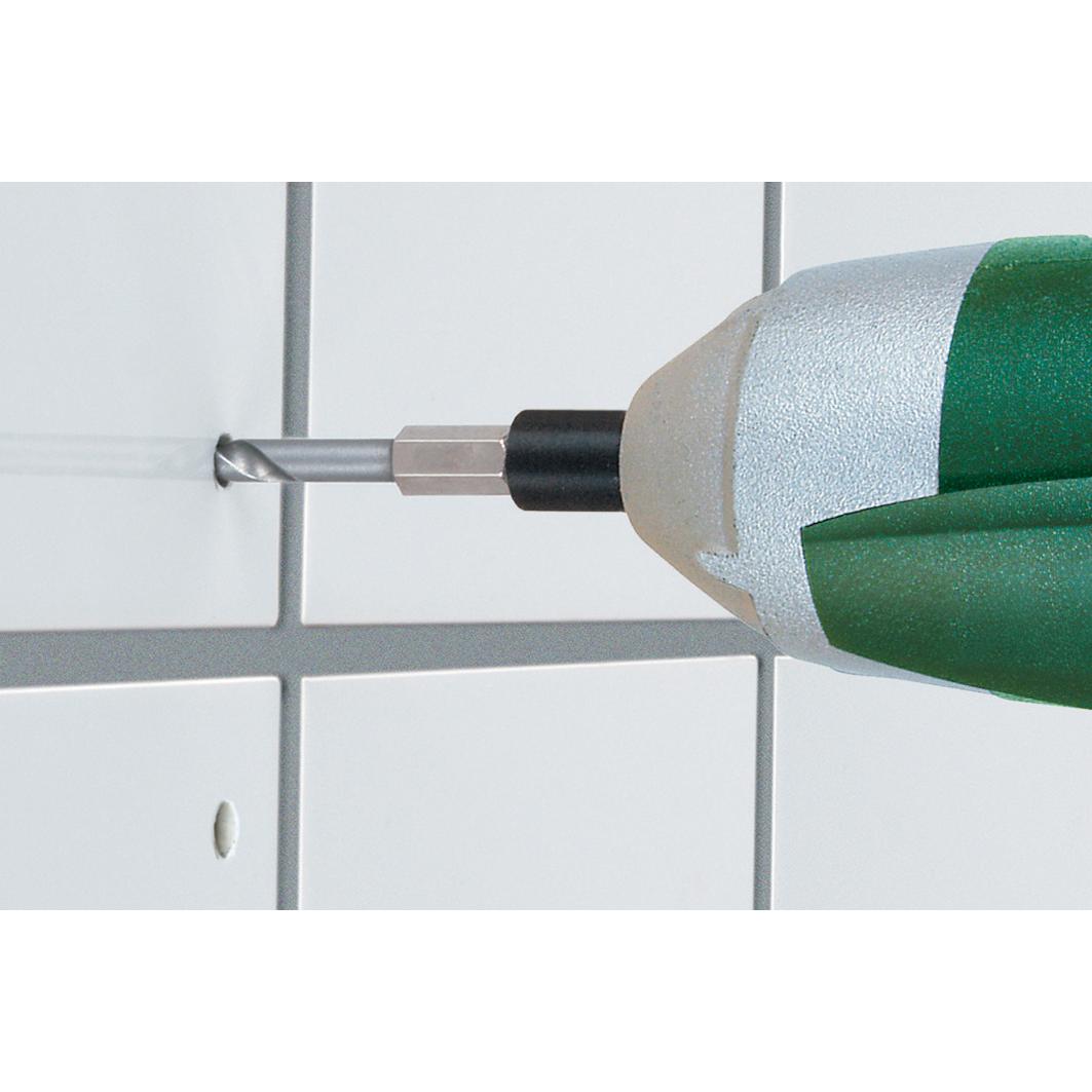 1 Wolfcraft hexagonal shank stone drill bit Ø 6 mm