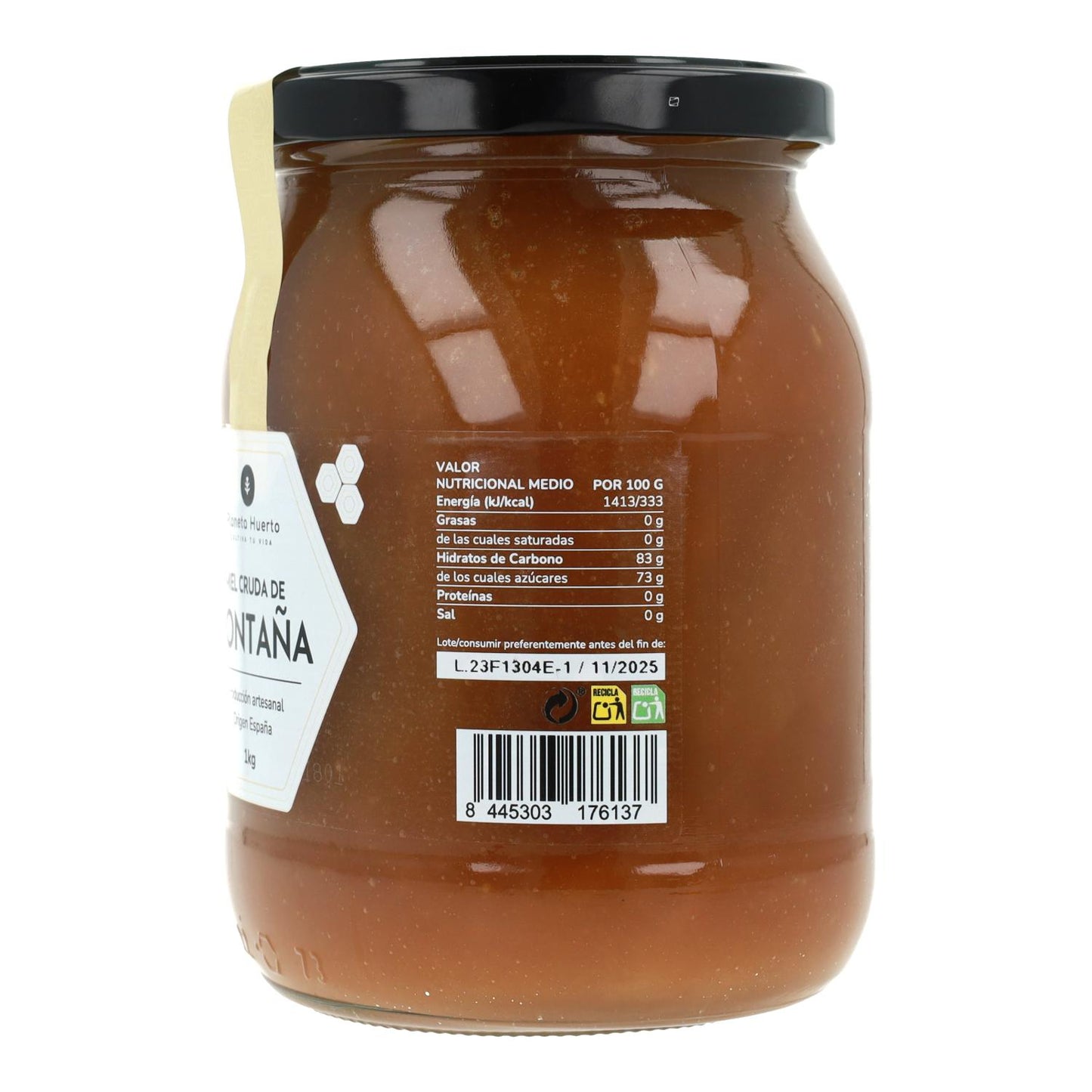 Planeta Huerto Raw Mountain Honey 1 Kg