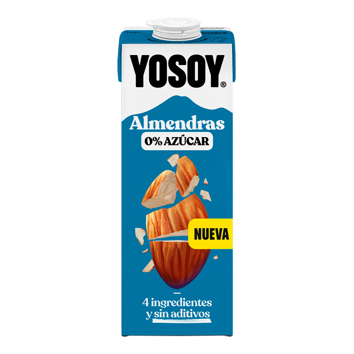 6x Yosoy amandeldrank 0% suiker 1 l
