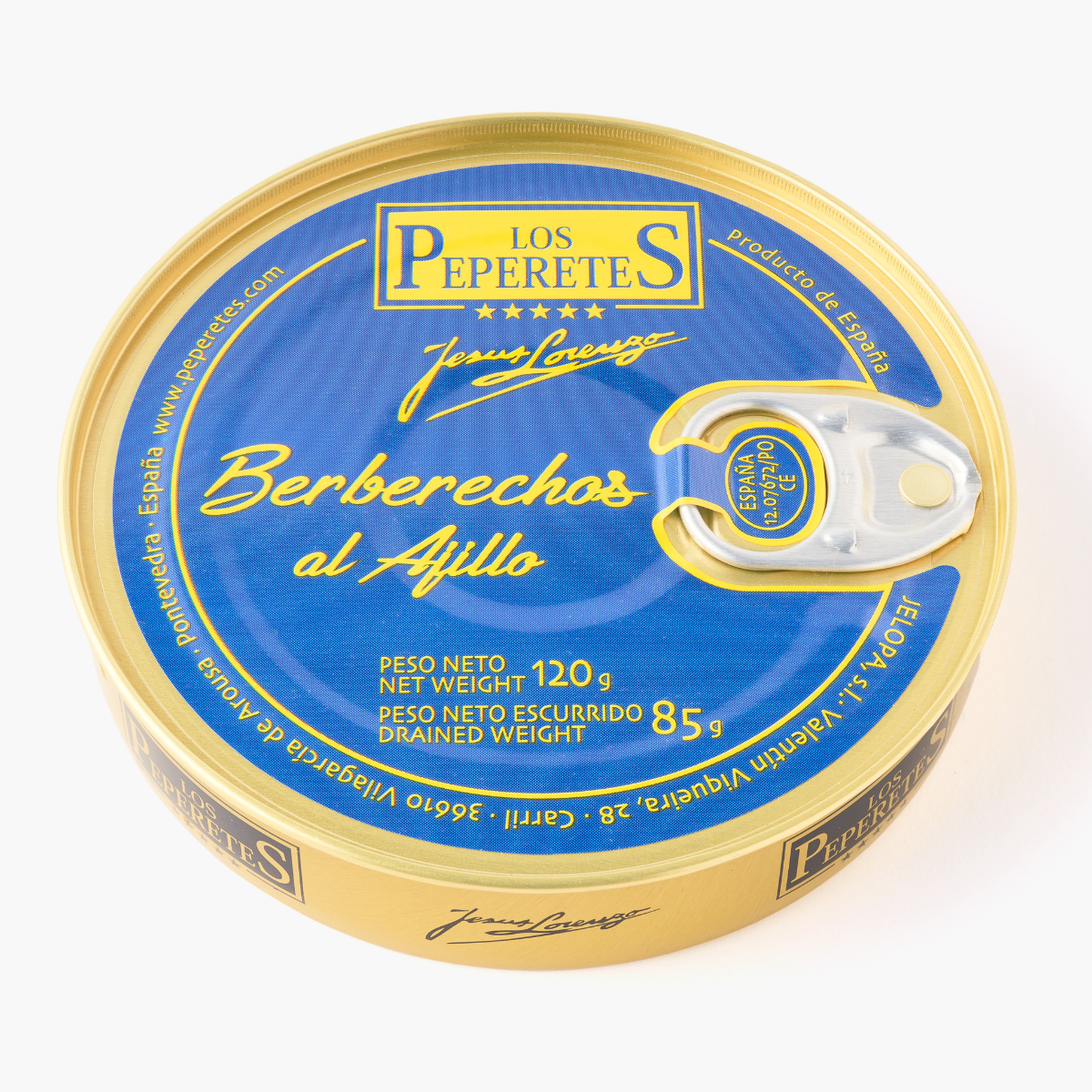 Havskräftor med vitlök Los peperetes 120 g