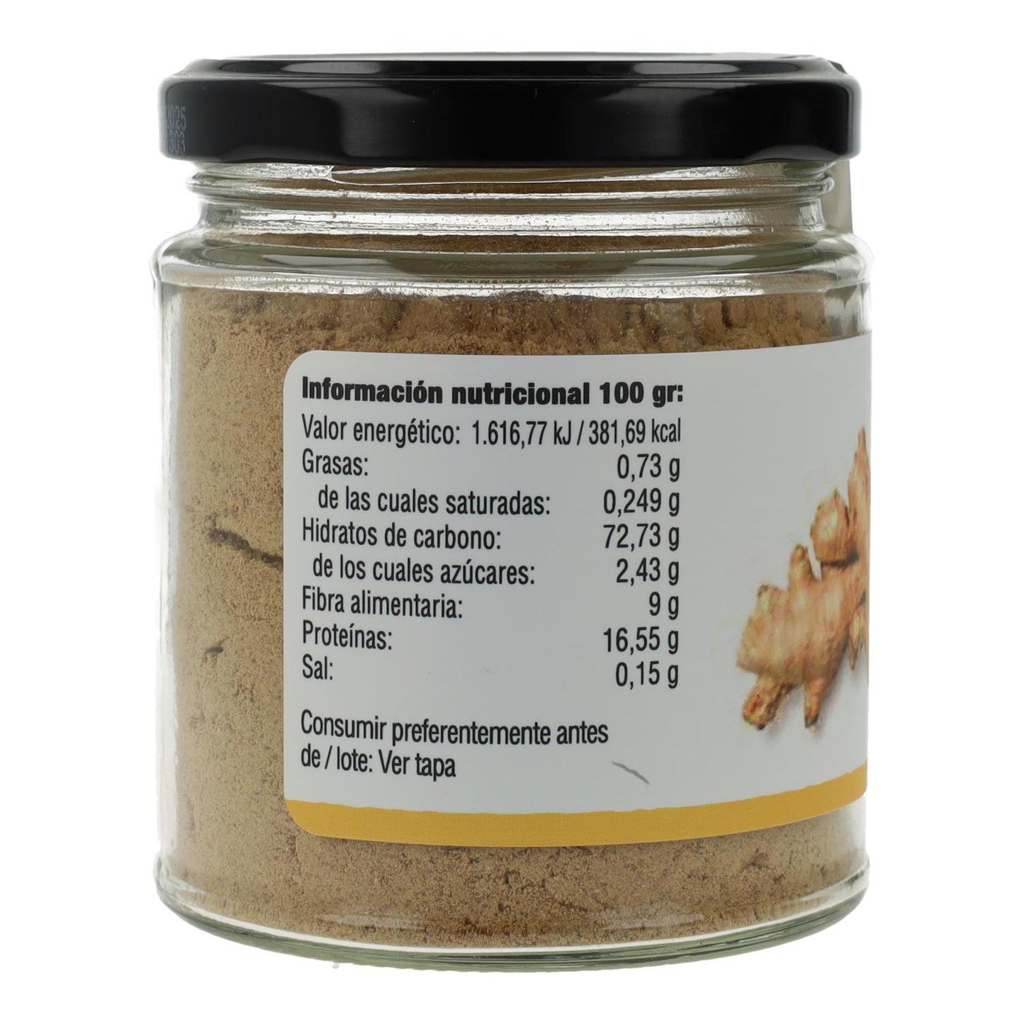 Ingefära i pulverform Bio Vegetalia 80 g