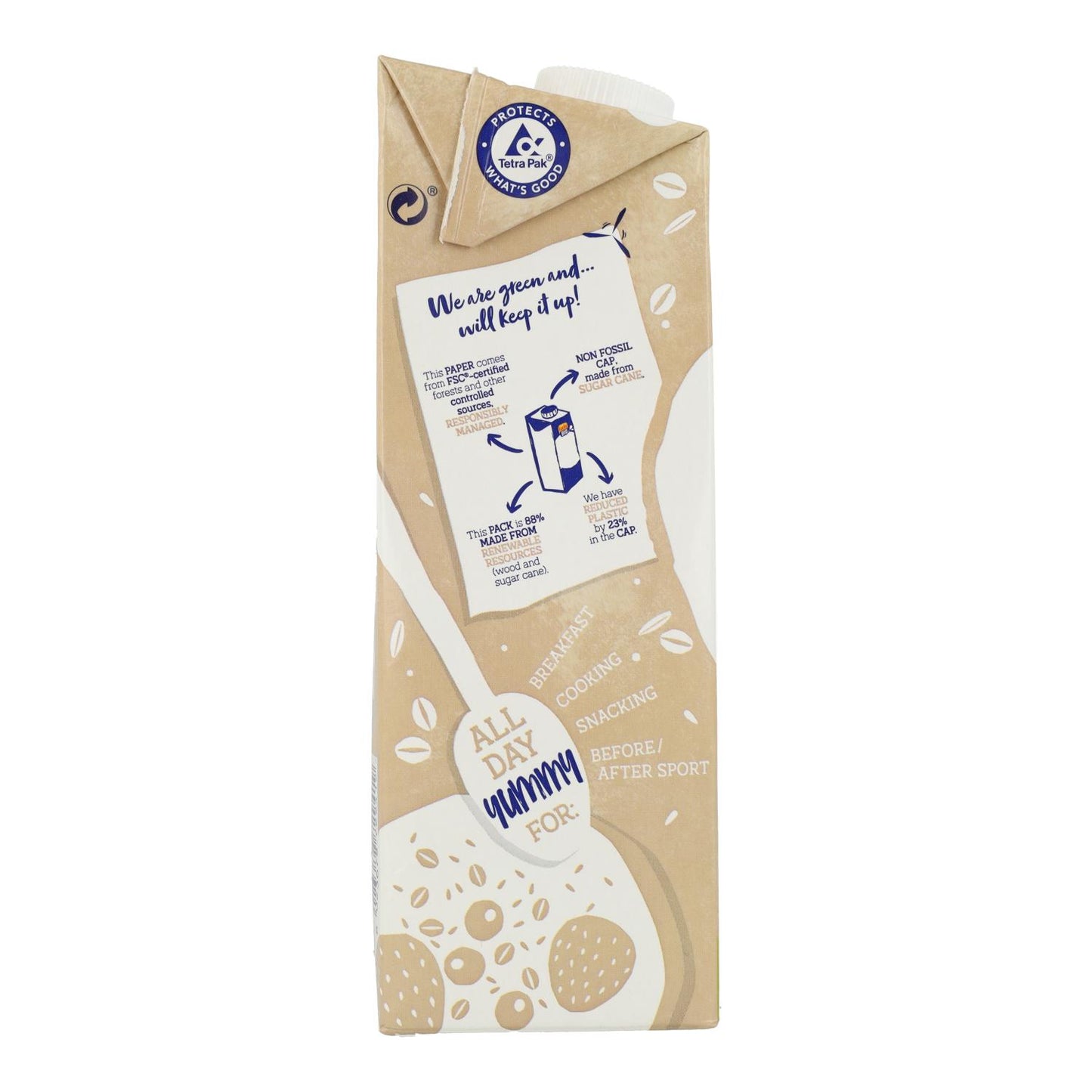 Haverdrank 0% suikers BIO, 1 l. Isola Bio
