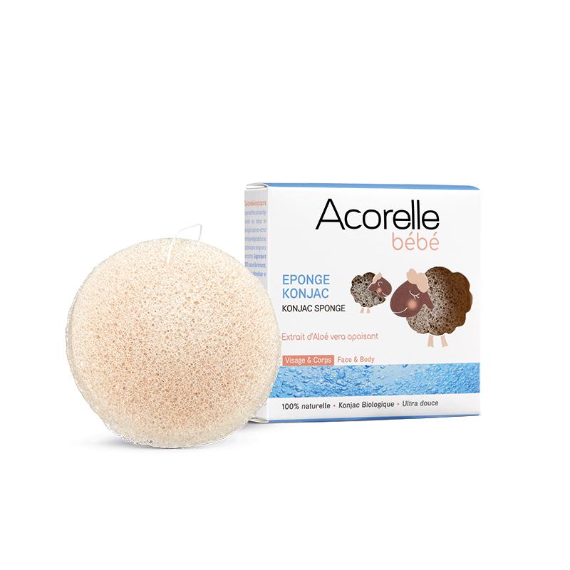 Spugna Konjac Bebè Acorelle, 100 gr