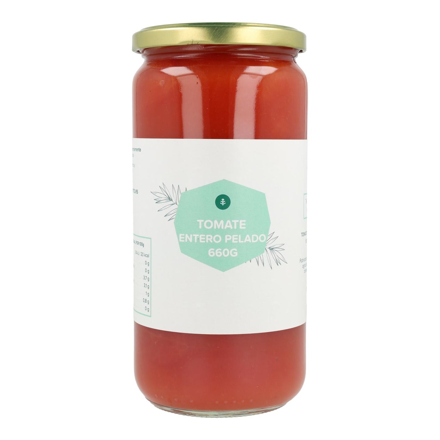 Pomodoro pelato intero ECO Planeta Huerto 660 g