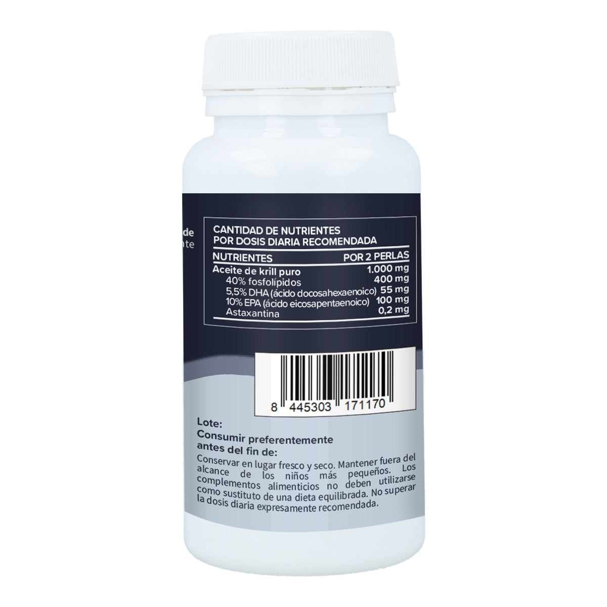 Krillolie 500mg Planet Orchard 60 Parels