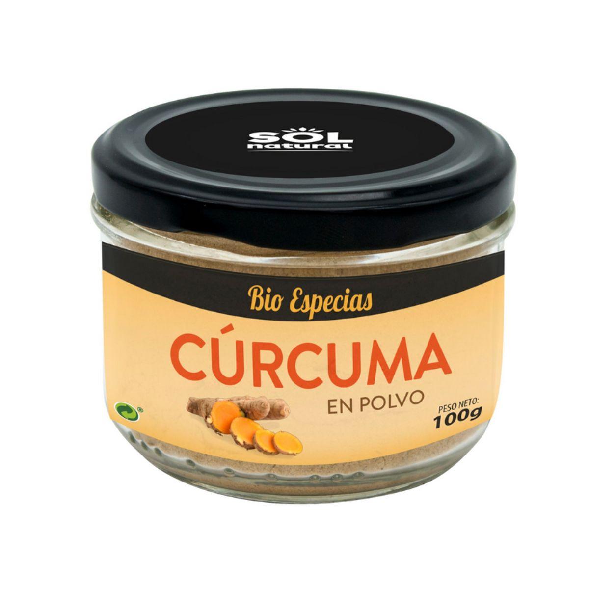 Bio-Kurkumapulver Sol Natural 100 g