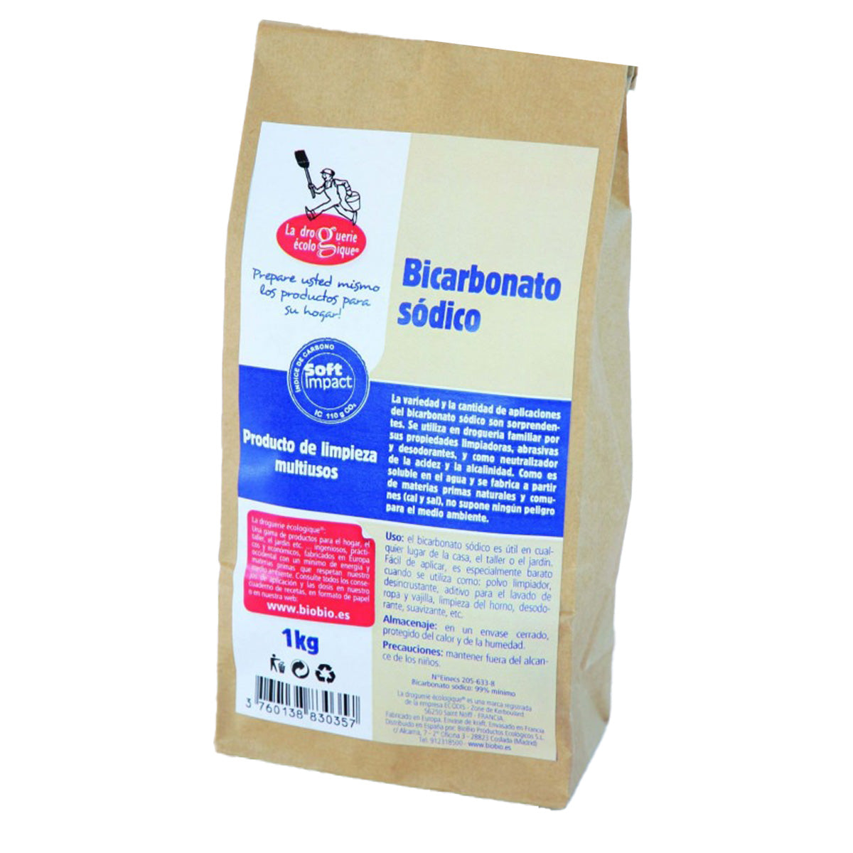 Natriumhydrogencarbonat La Droguerie Écologique 1 kg