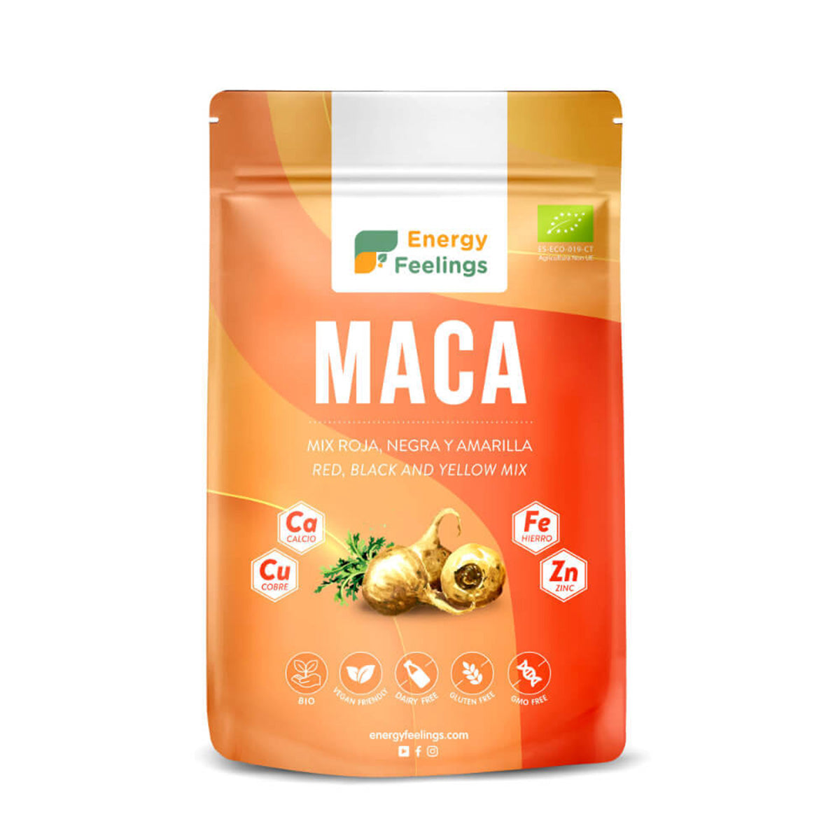 Maca BIO-pulver Energy Feelings 200 g