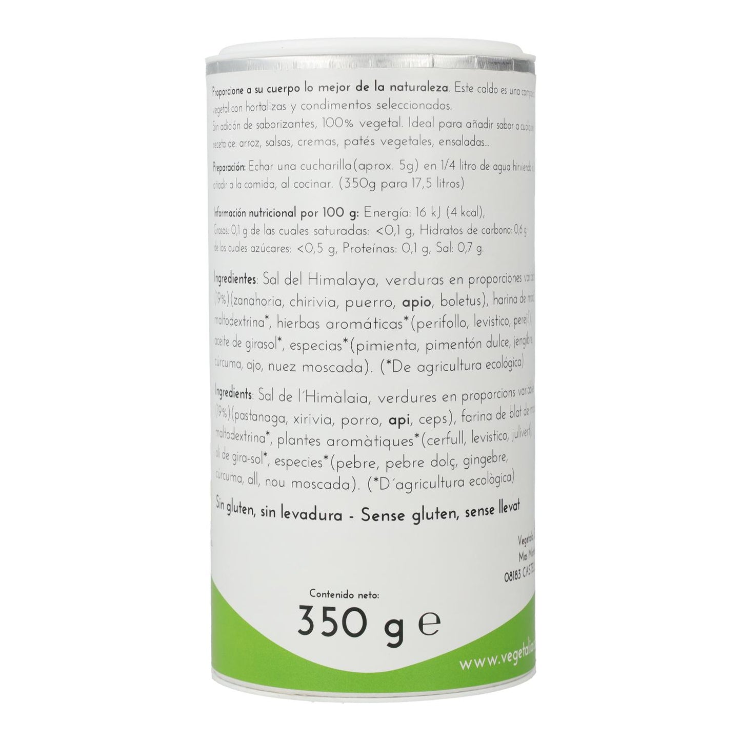 Vegetalia Vegetable Stock 350 g