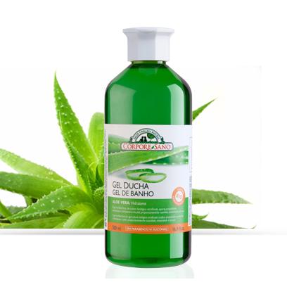 Feuchtigkeitsspendendes Aloe Vera Duschgel Corpore Sano 500 ml
