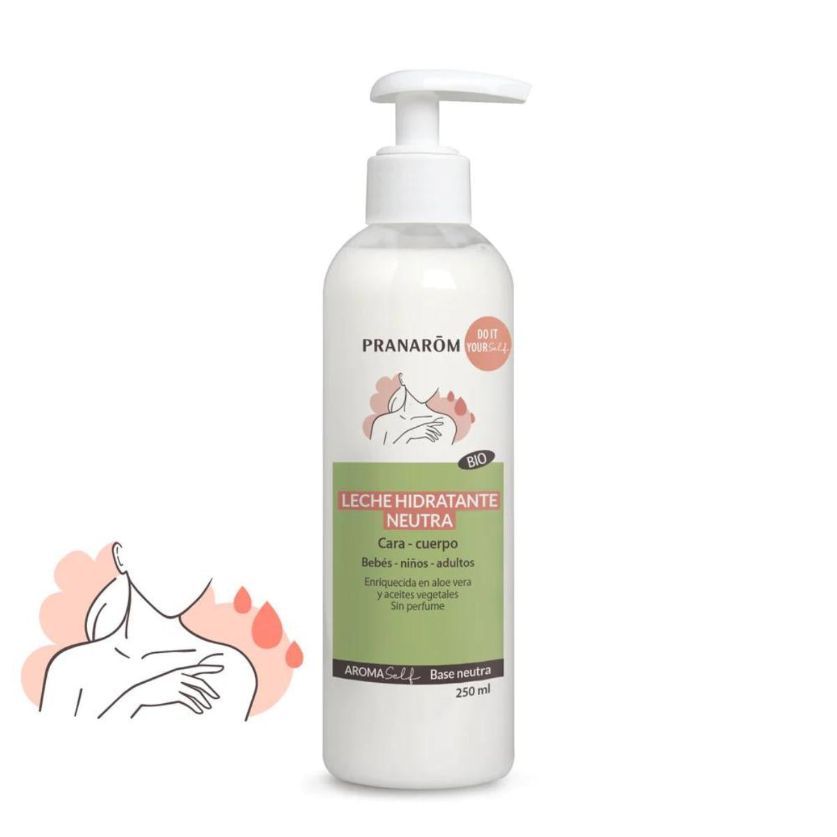 Neutral organic moisturising milk (Eco), Pranarôm 250 ml