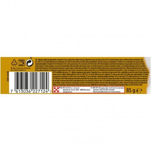 24-pack GOURMET GOLD Doble Placer Fisk från havet & spenat Blötfoder 85 g