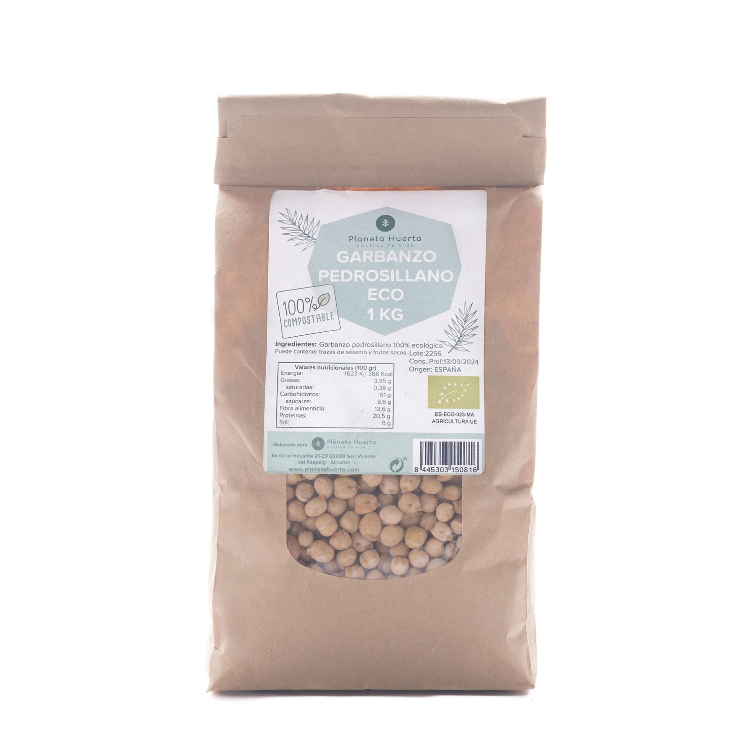 Chickpea Pedrosillano ECO Planeta Huerto
