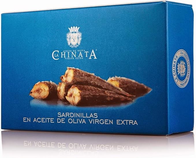 Sardines à l'huile d'olive vierge extra La Chinata 120 g