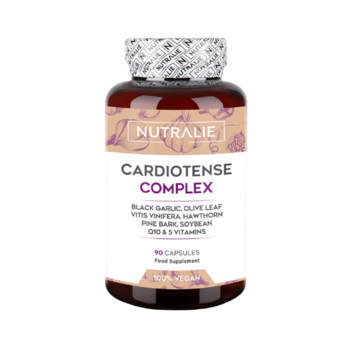 Cardiotense Complex 11250 mg avec ail noir Nutralie 90 gélules