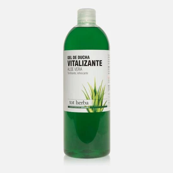Gel douche revitalisant à l'aloe vera 1 L Tot Herba