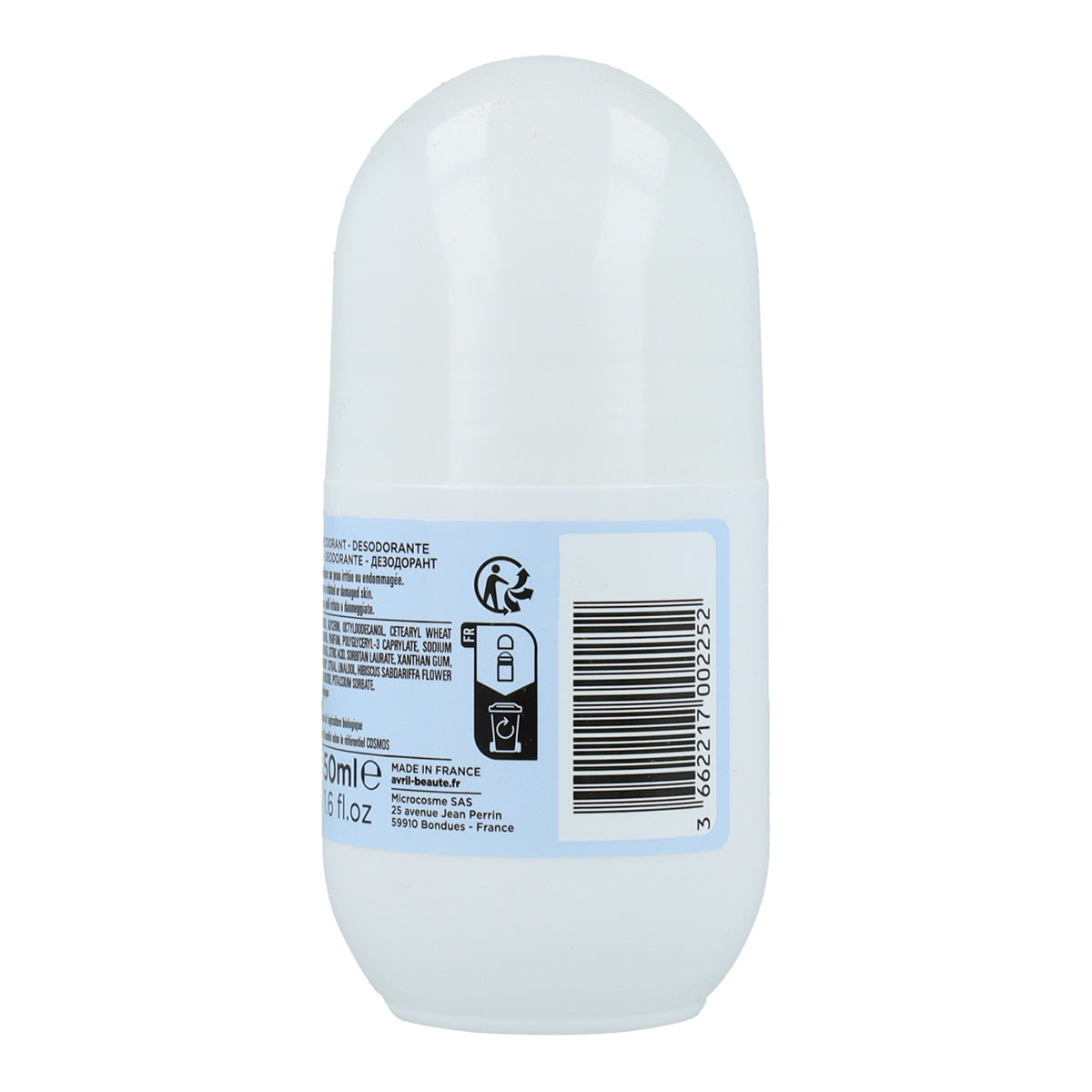 Pack PROMO 2x Déodorant roll-on bio pour femmes Avril 50 ml