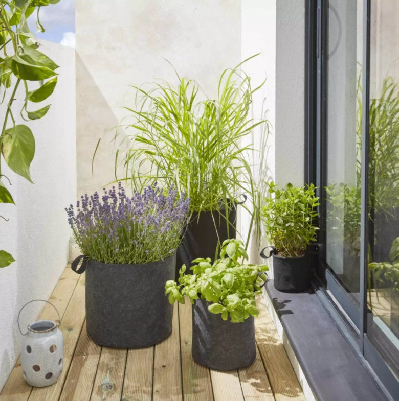 Bag4Plant Sacchetto per piantagione in feltro geotessile ø35cm 33,7 L