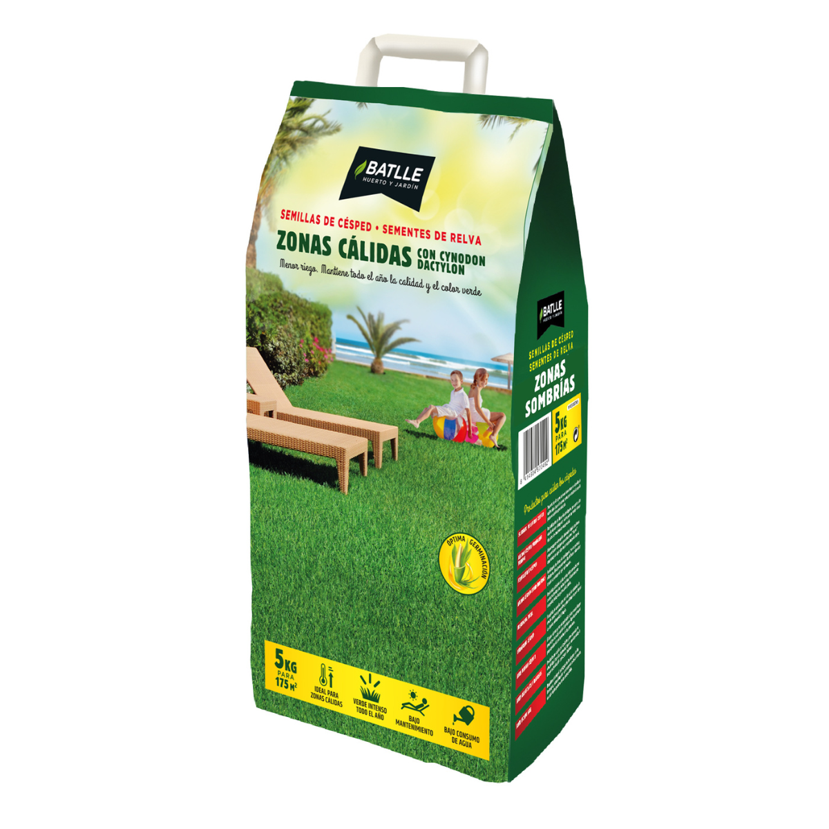 Gräsfrön för varma områden med Cynodon dactylon 5 kg