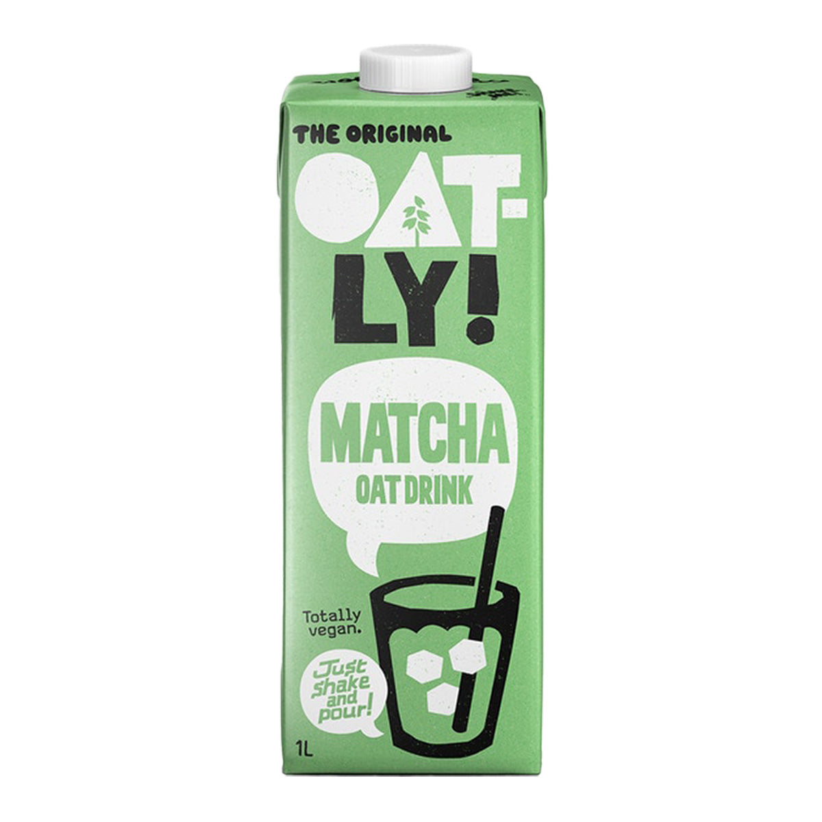 Pack 6x Boisson à l'avoine et au thé matcha Oatly 1L