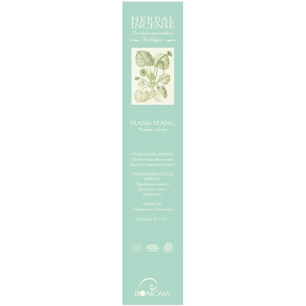 Ökologischer Weihrauch Ylang Ylang Bioaroma, 12 Stäbchen