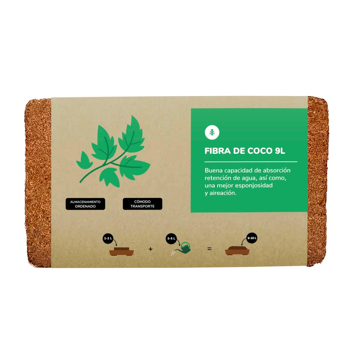 3xGarden Planet Coco Fibre Substrate Pack 9 liter