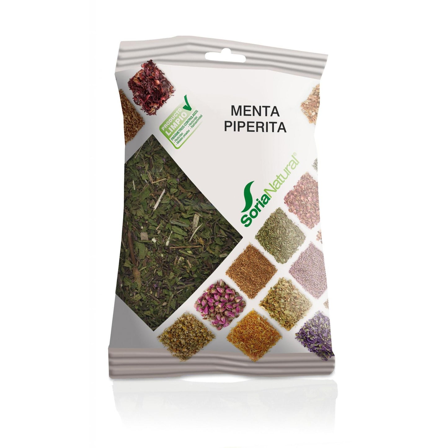 Feuilles de menthe poivrée Soria Natural, 30 g