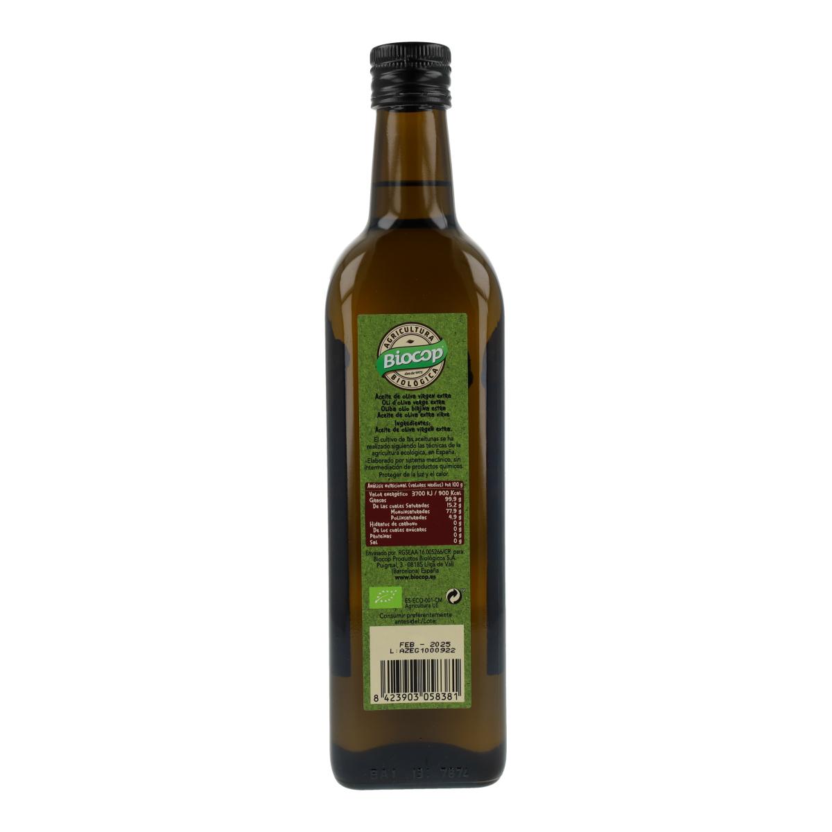 Natives Olivenöl extra Arbequina Biocop 750 ml
