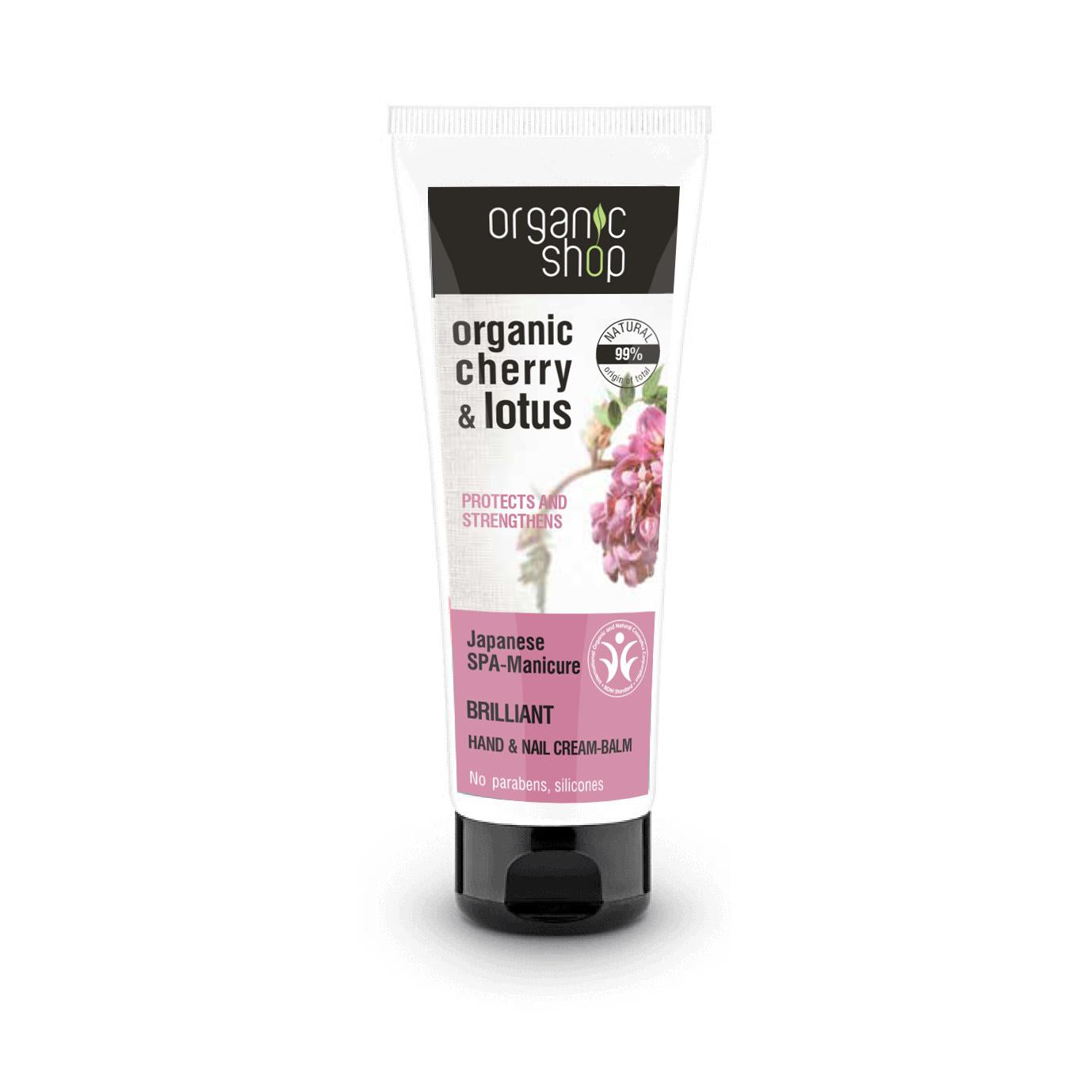 Japanese Spa-Manicure Organic Shop Hand and Nail Protective Balm 75 ml