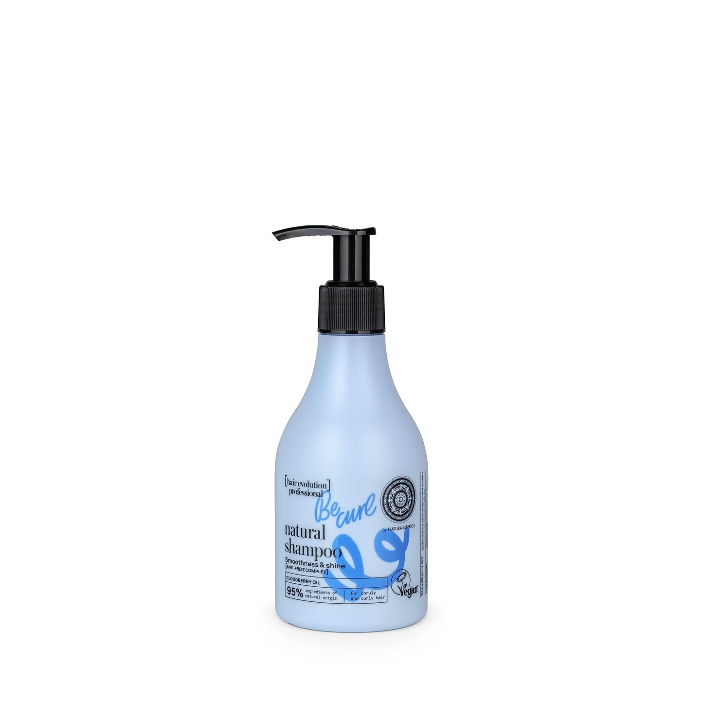 Naturligt schampo "Be curl" Mjukhet och glans Natura Siberica 245 ml