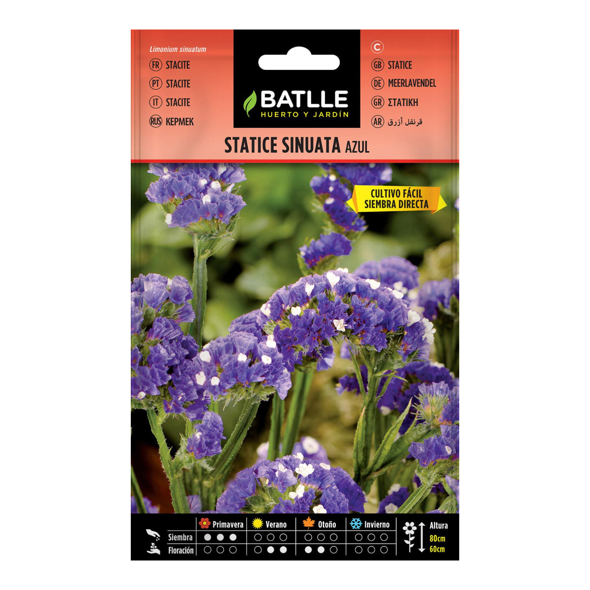 Blue Statice sinuata seeds Batlle