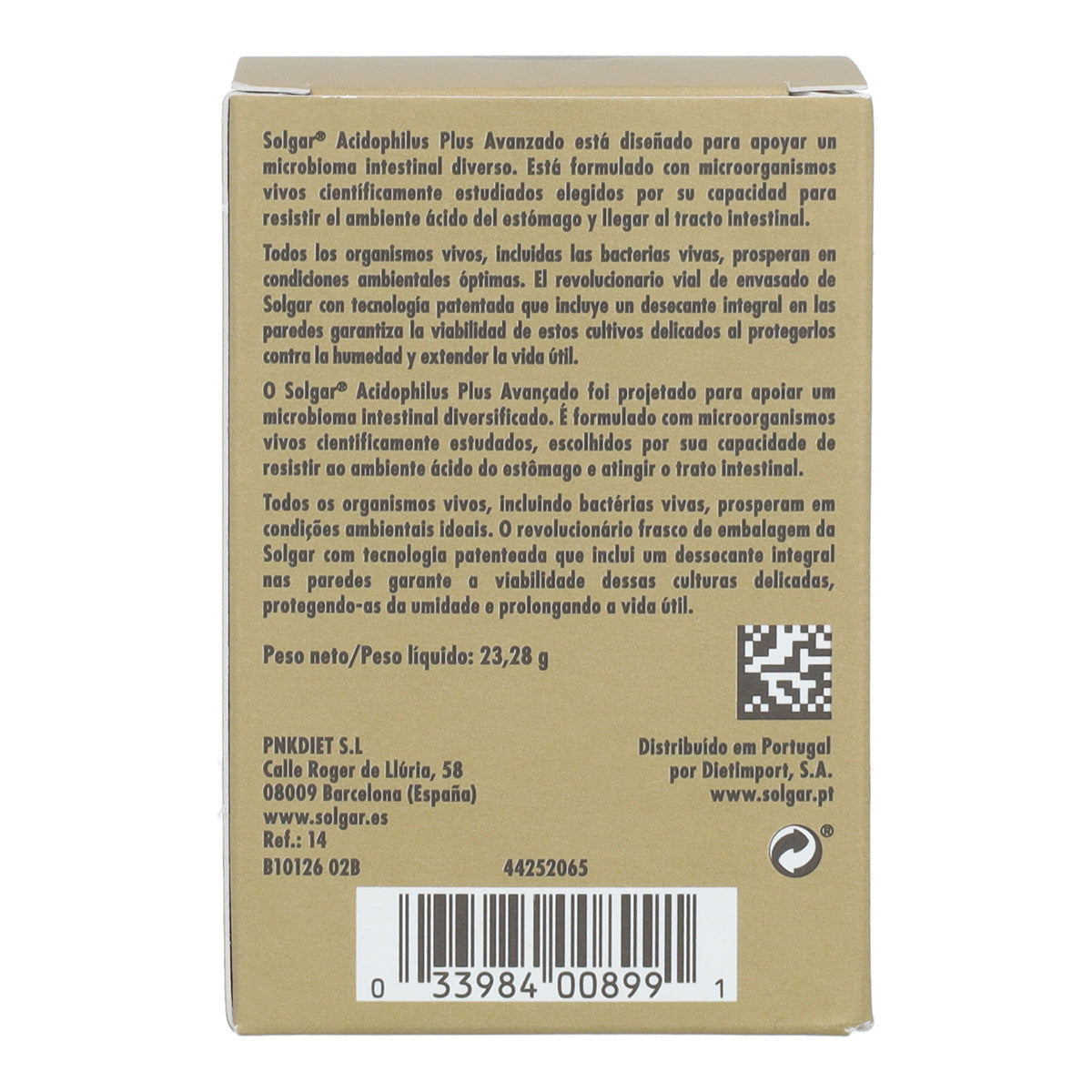 2er-Pack Acidophilus Plus Advanced Solgar 60 pflanzliche Kapseln