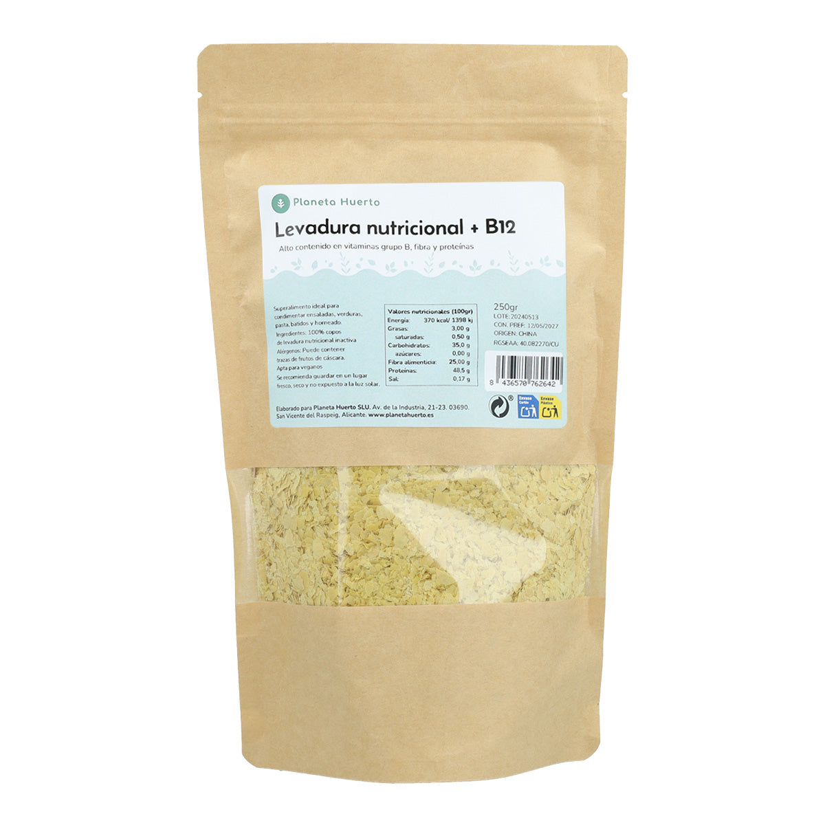 Nutritional Yeast + B12 Planeta Huerto