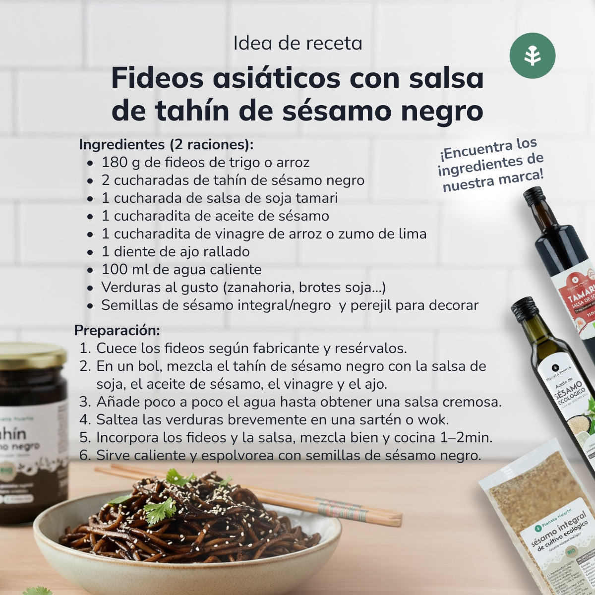 Tahini di sesamo nero ECO Planet Garden 350 g