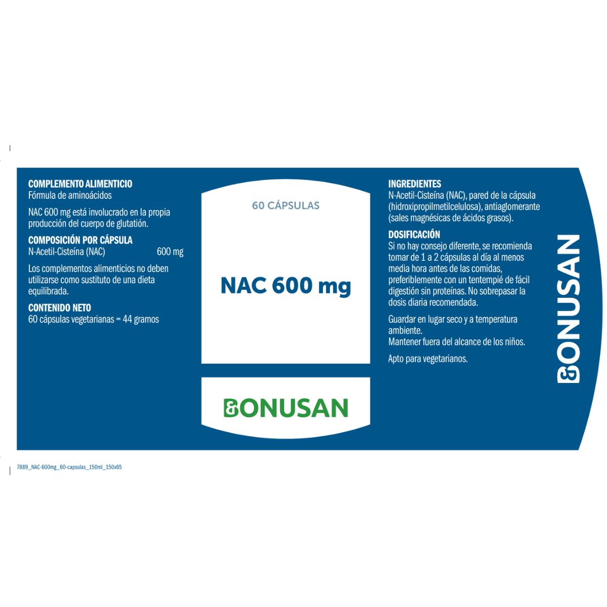NAC 600 Bonusan 60 kapslar