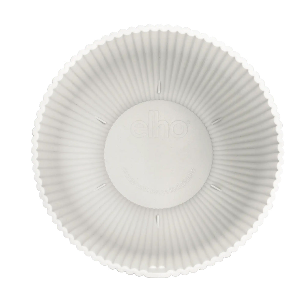 Pot de fleur Vibes Fold Coupe Silky White Elho 14 cm