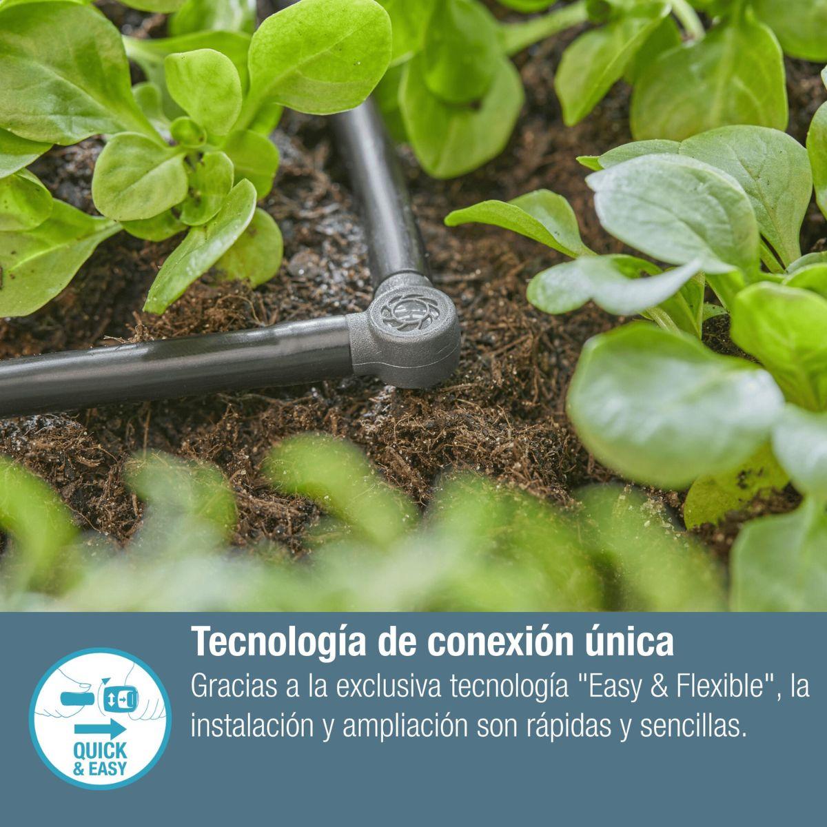 4.6 mm (3/16") T-piece x10 Gardena Microdripsystem