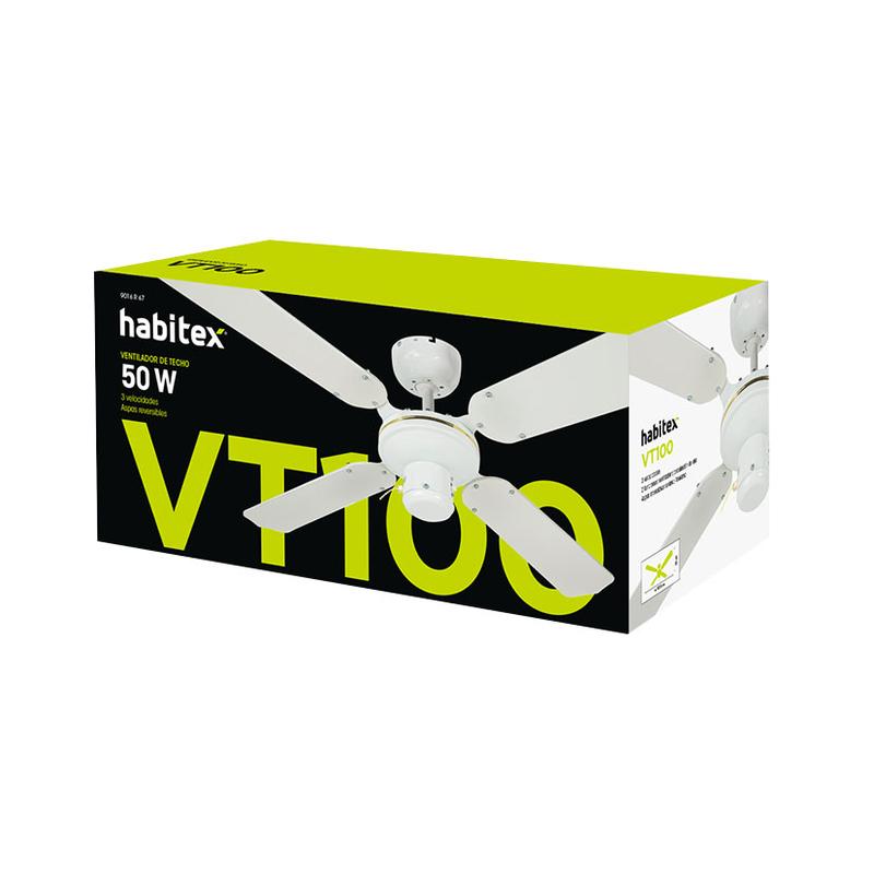 HABITEX VT-1000 white ceiling fan