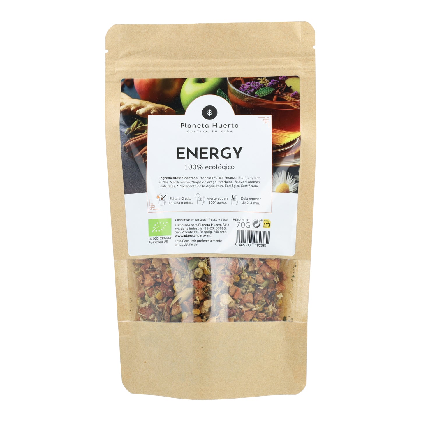 Infuso energetico ECO Planet Garden 70g