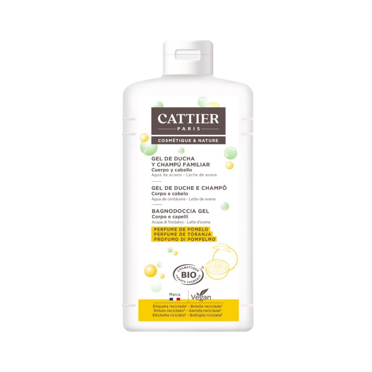 Cattier Family Foaming Gel and Shampoo 500 ml