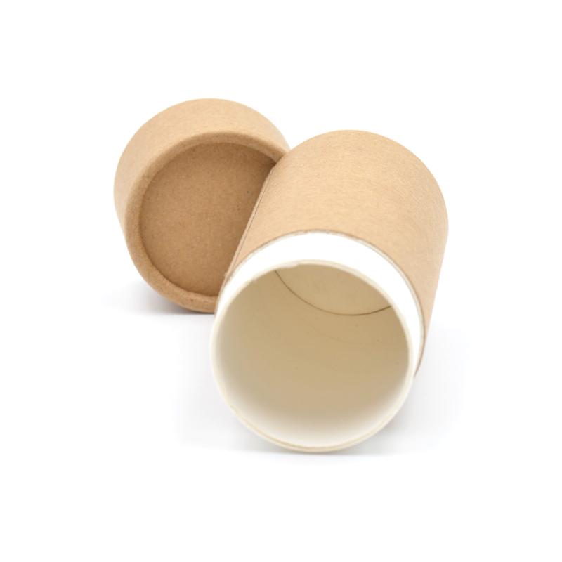 Kartongtub för deodorant. Camassia