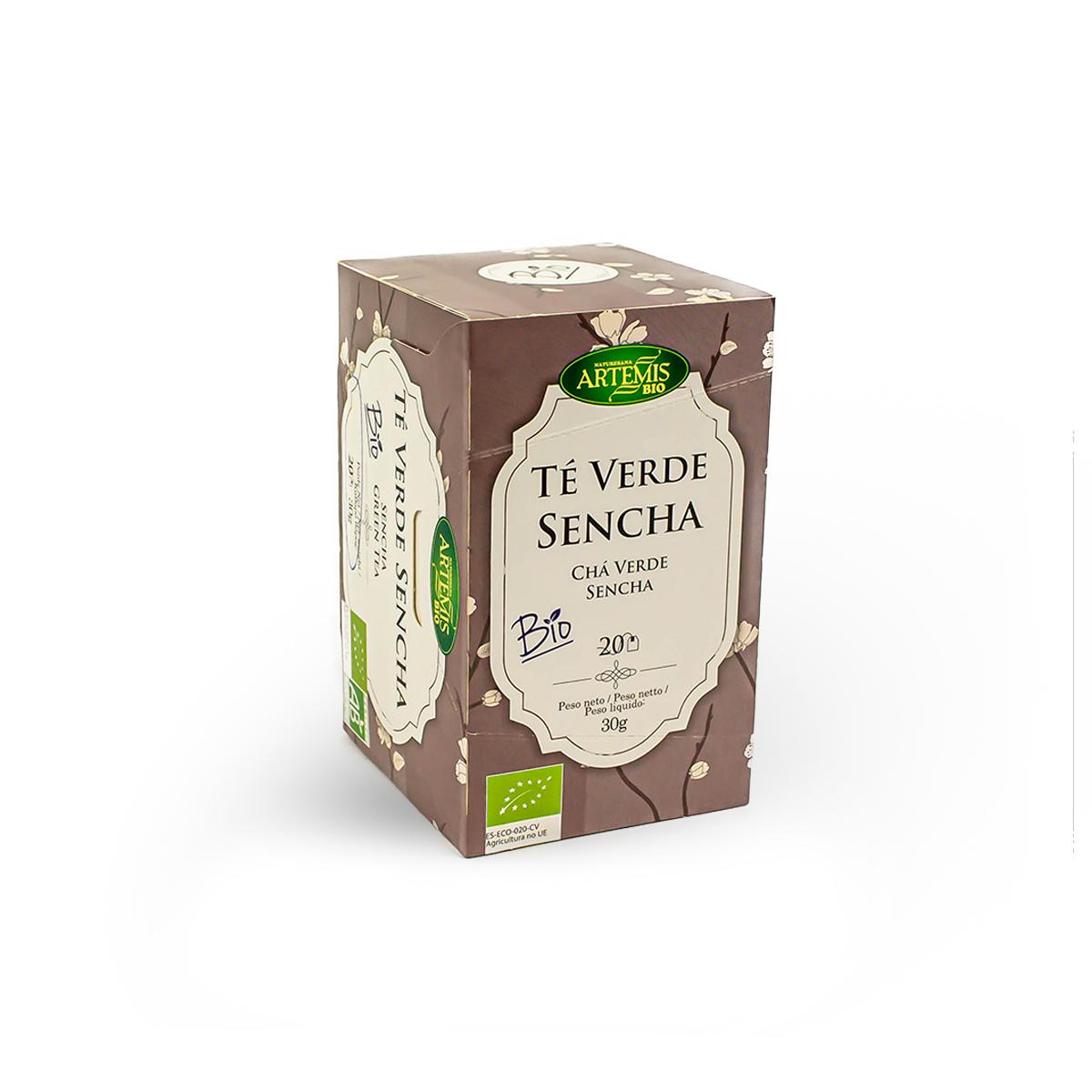 Sencha Green Tea Eco 20 Artemisbio Tea Bags