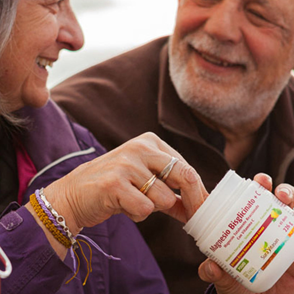 Magnesiumbisglycinat + C, Sura Vitasan, 226 g