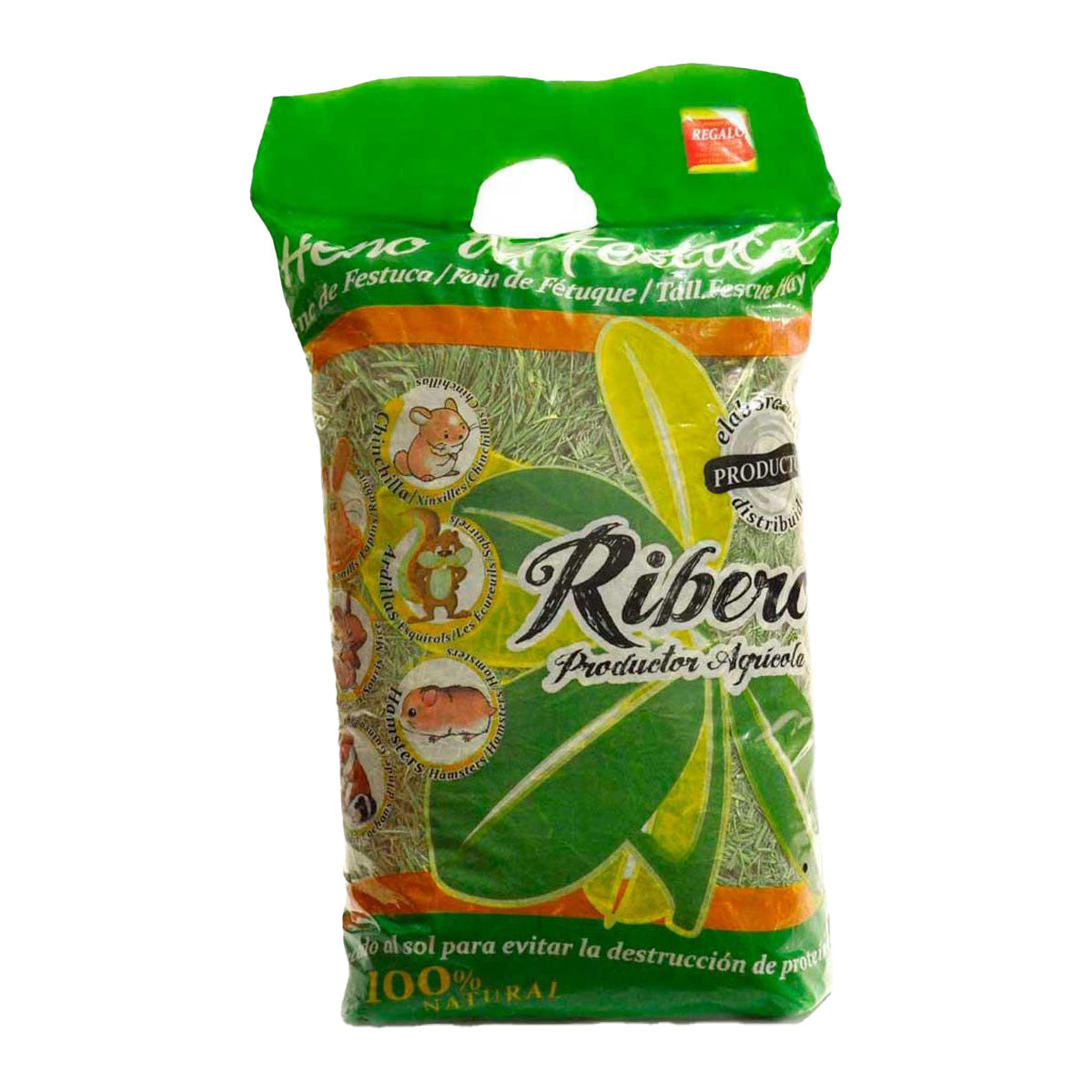 Foin de fétuque pour lapins et rongeurs Ribero 1 kg