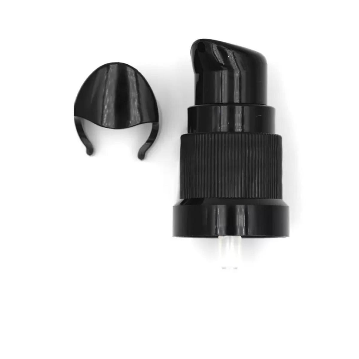 Tappo dosatore nero a vite, 18 mm. Camassia